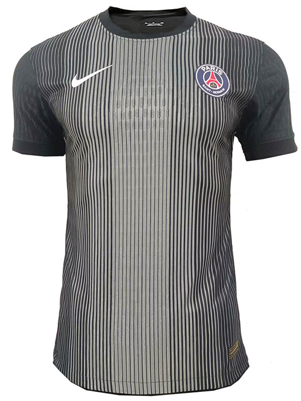 Paris saint-germain maillot spécial joueur version uniforme de football hommes PSG sportswear football chemise noire 2025-2026